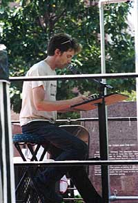 chris at the kerouac festival