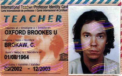 the russian international teacher identity card