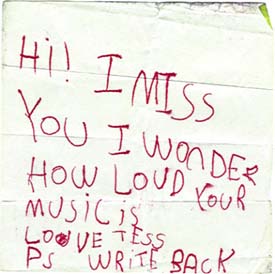 note from tess